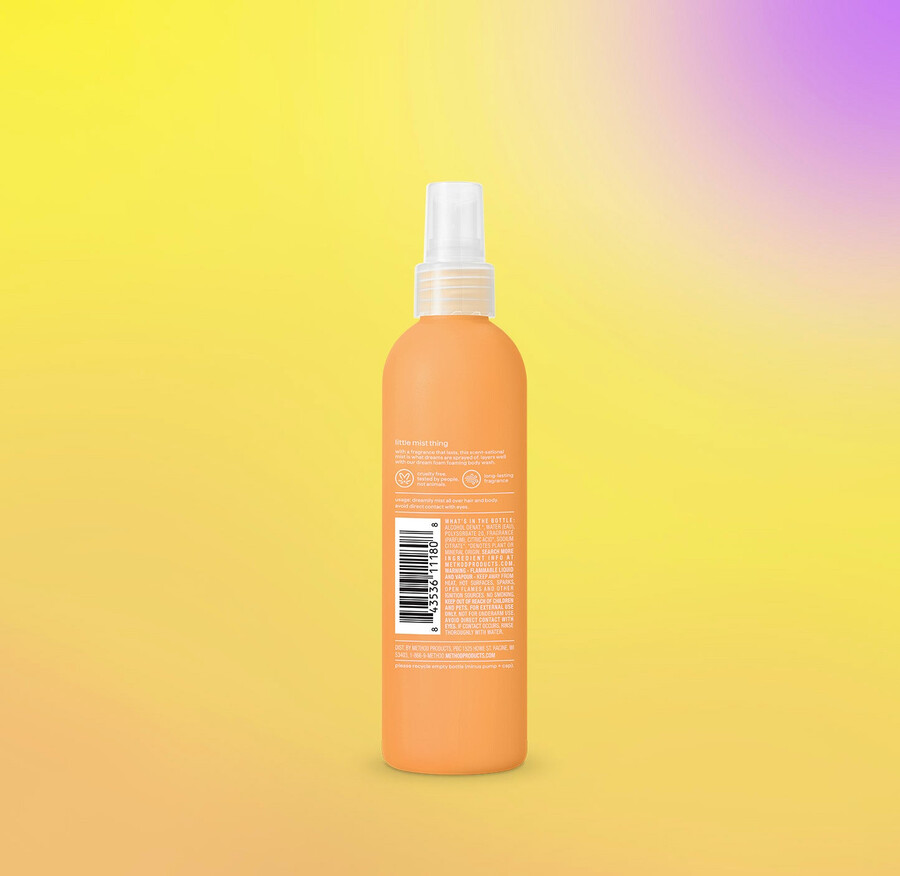 body hair mist