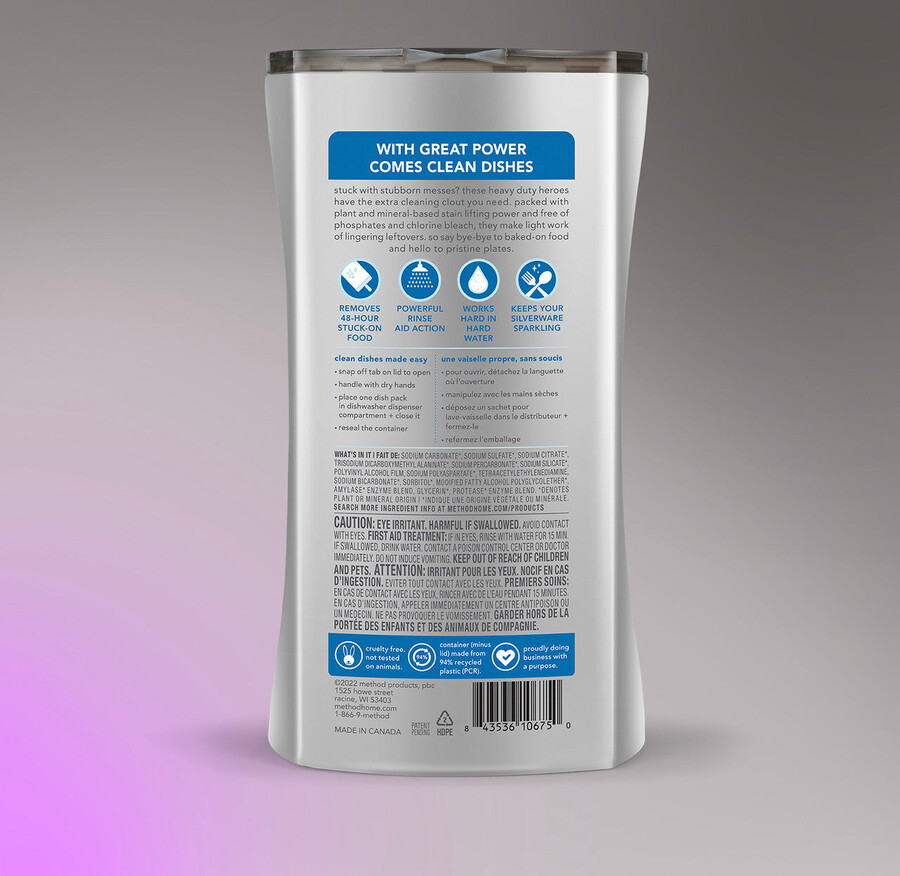 heavy duty dishwasher packs