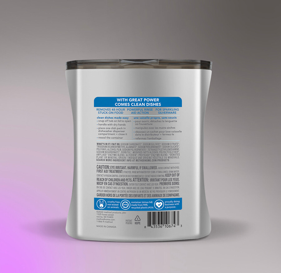 heavy duty dishwasher packs