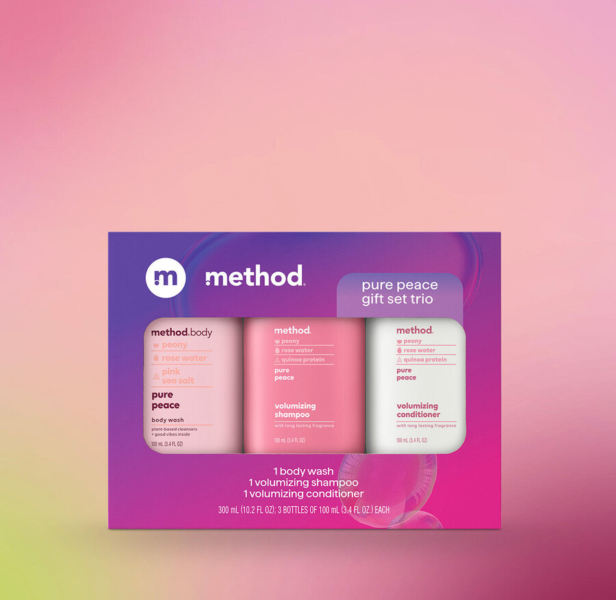 travel-sized gift set trio