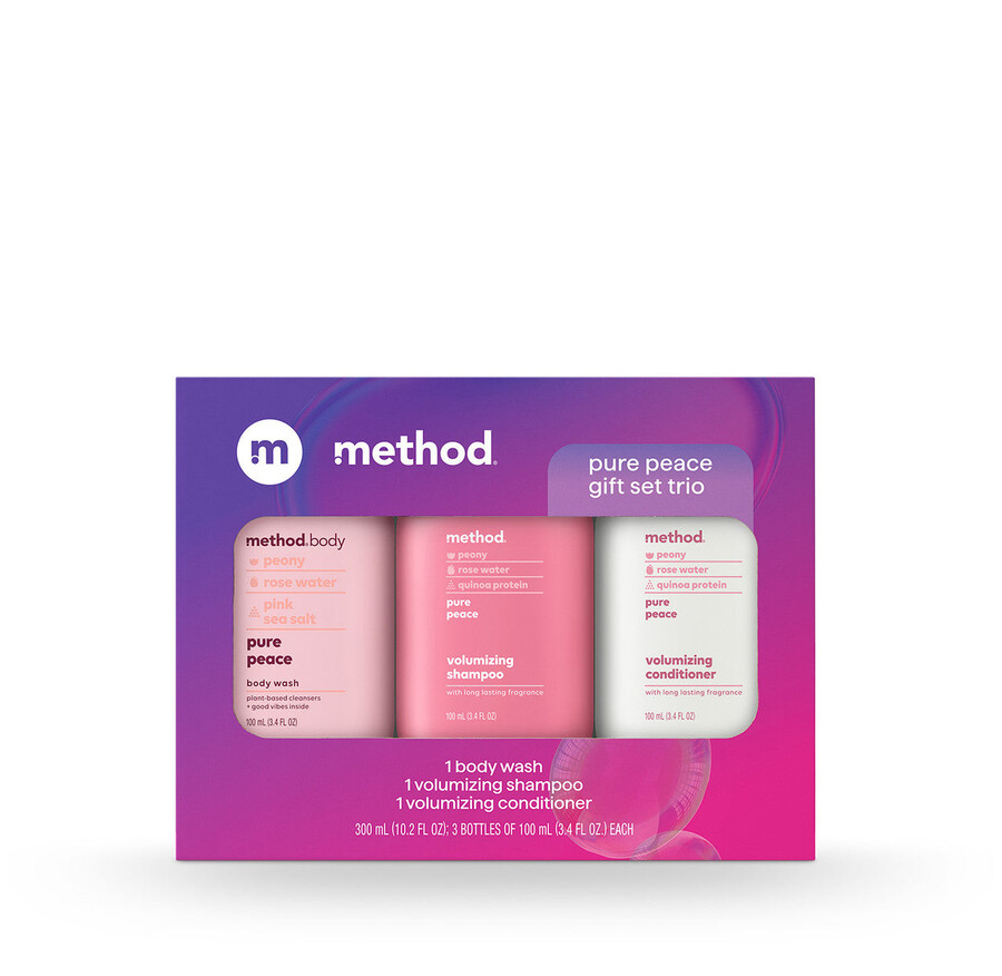 travel-sized gift set trio