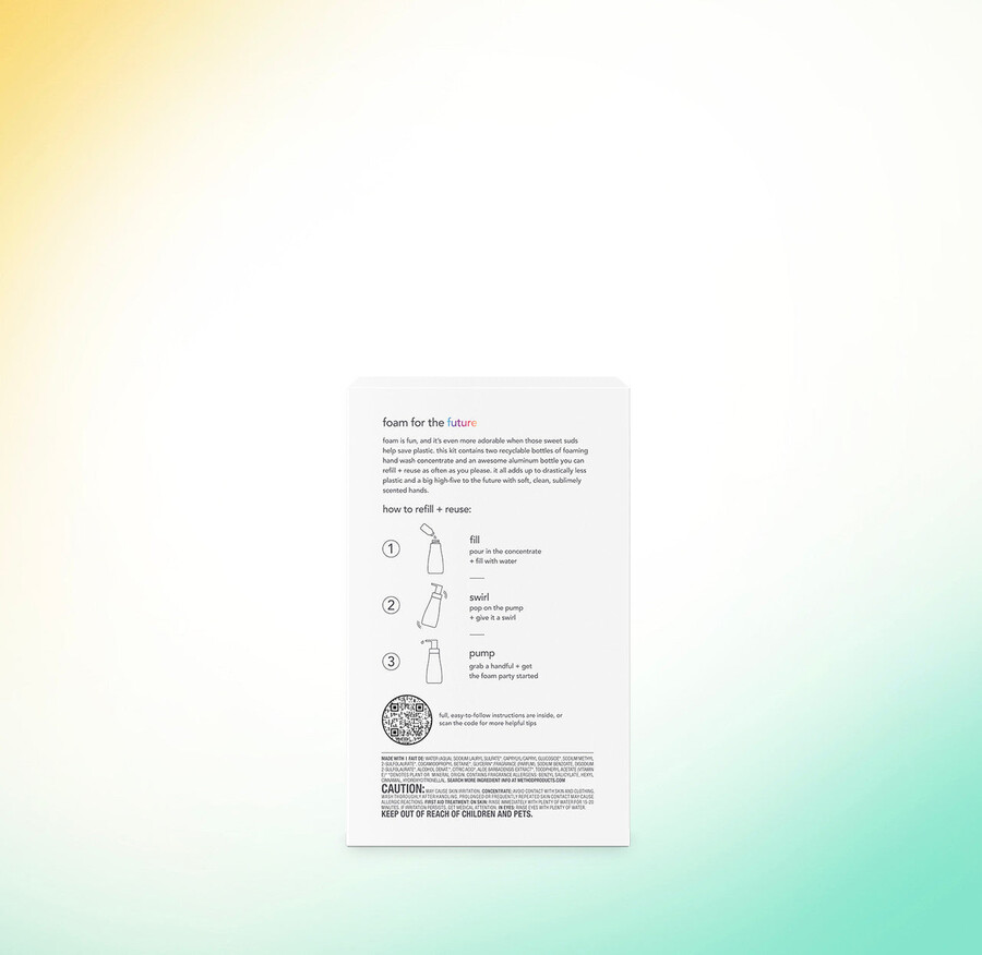 foaming hand wash concentrates starter kit