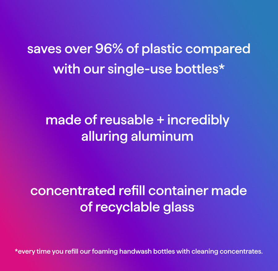 foaming hand wash concentrates starter kit